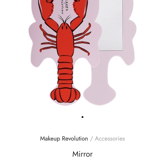 Makeup Revolution x  Friends Lobster Mirror Nwt - Picture 2 of 2